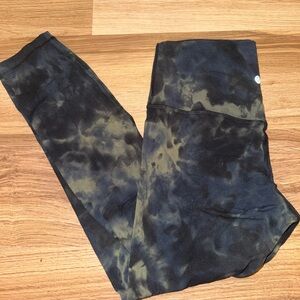 Lululemon diamond dye align leggings